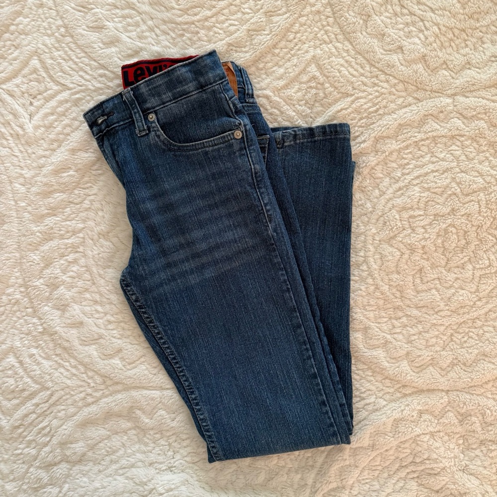 Boys Slim-Fit Levi's Blue Jeans